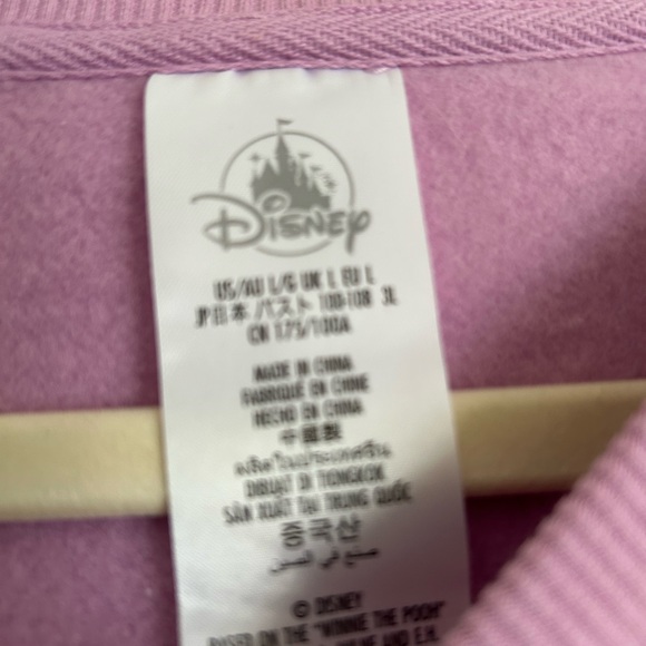 Disney Purple Tigger sweatshirt L - Picture 4 of 5